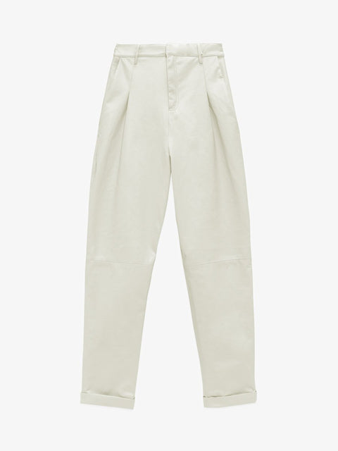 DENISE RECYCLED LEATHER TROUSER