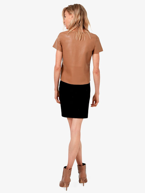 NEW GUARD RECYCLED LEATHER TEE