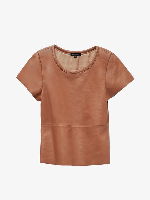 NEW GUARD RECYCLED LEATHER TEE