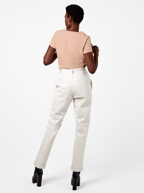 NEW GUARD RECYCLED LEATHER TEE