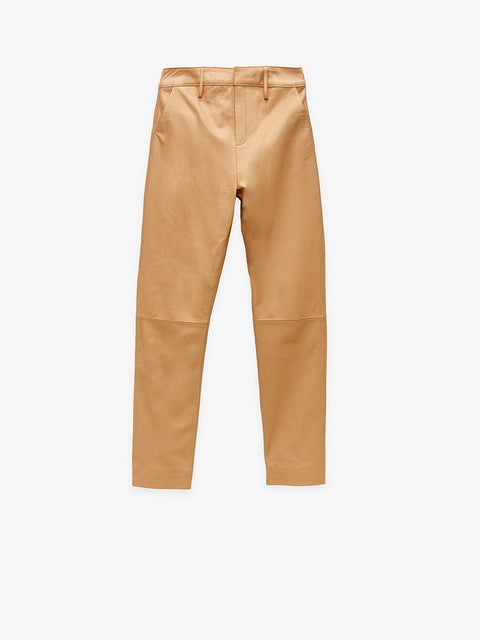 JORDAN RECYCLED LEATHER TROUSERS