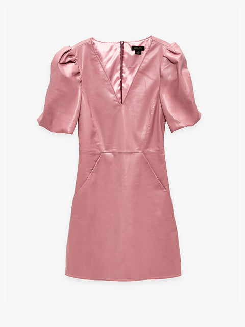 MOJAVE RECYCLED LEATHER DRESS - AS by DF
