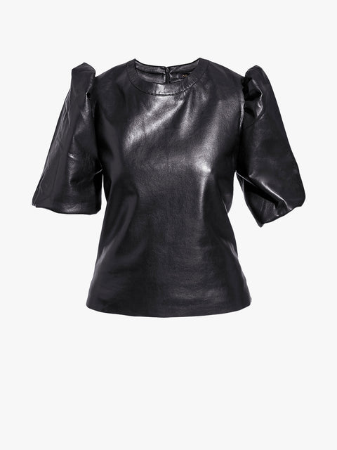 MARA RECYCLED LEATHER TEE