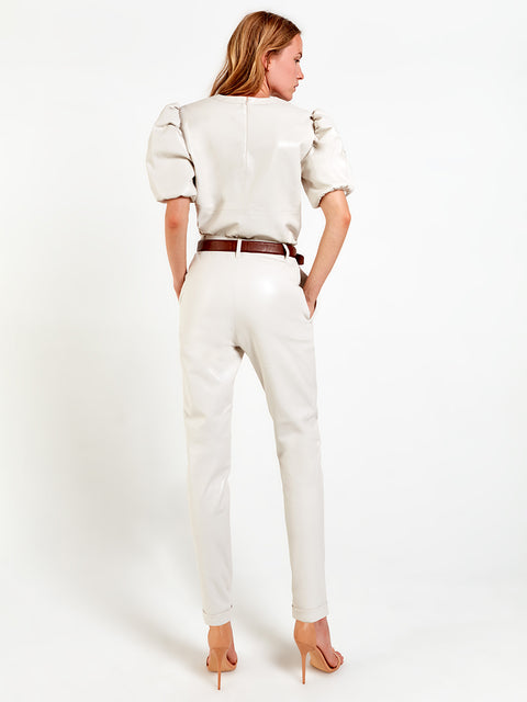 MARA RECYCLED LEATHER TEE