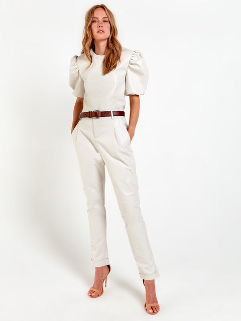 T-shirt MARA IN PELLE RICICLATA