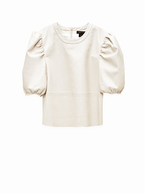 MARA RECYCLED LEATHER TEE