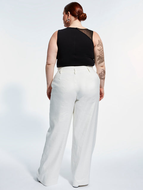 CURVE MASON CUT-OUT TOP