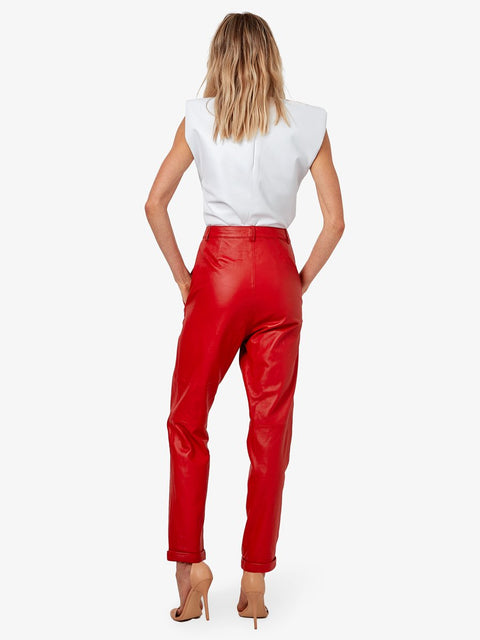 BLAZE RECYCLED LEATHER TEE