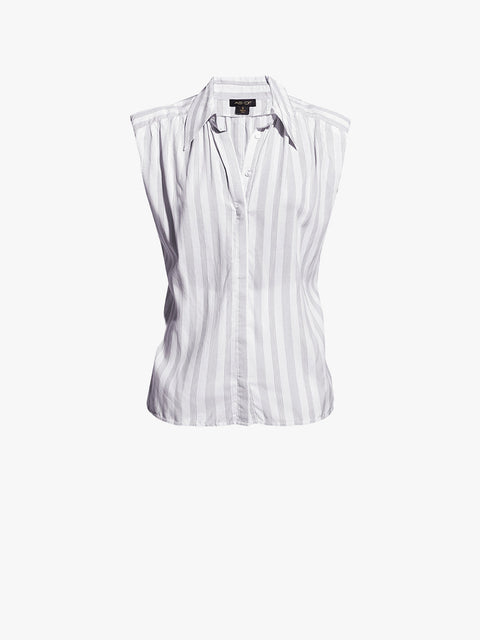 CURVE ISABELLA STRIPE BLOUSE