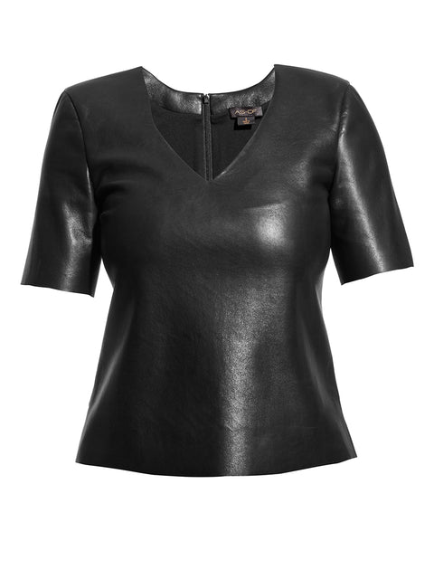 FELICITY RECYCLED LEATHER V - AS by DF