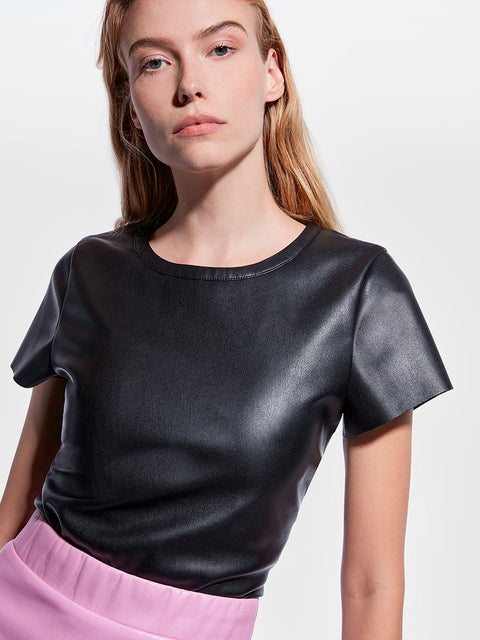 NEW GUARD RECYCLED LEATHER TEE