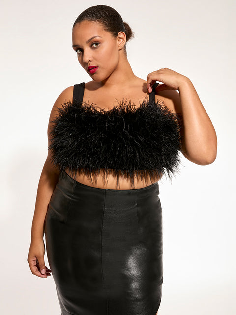 CURVE MARIANNA FEATHER TOP
