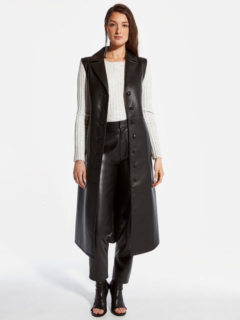 LOLA LEATHER DRESS