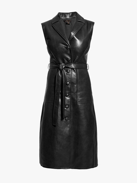 LOLA LEATHER DRESS