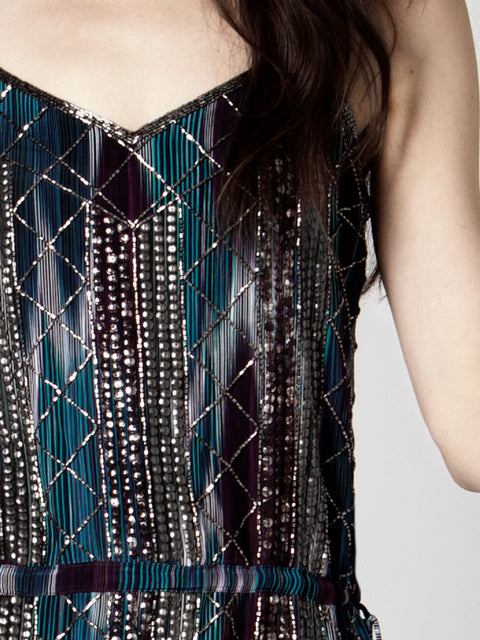 Ignore - FULL MOON BEADED DRESS - AS by DF