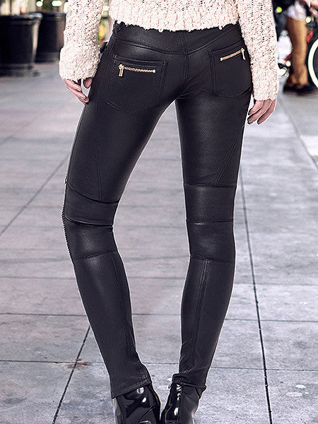 SAM STRETCH LEATHER PANTS - AS by DF