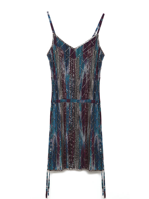 Ignore - FULL MOON BEADED DRESS - AS by DF