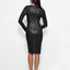 MRS. SMITH STRETCH LEATHER DRESS