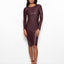 MRS. SMITH STRETCH LEATHER DRESS