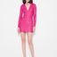 DEMETER STRETCH LEATHER DRESS