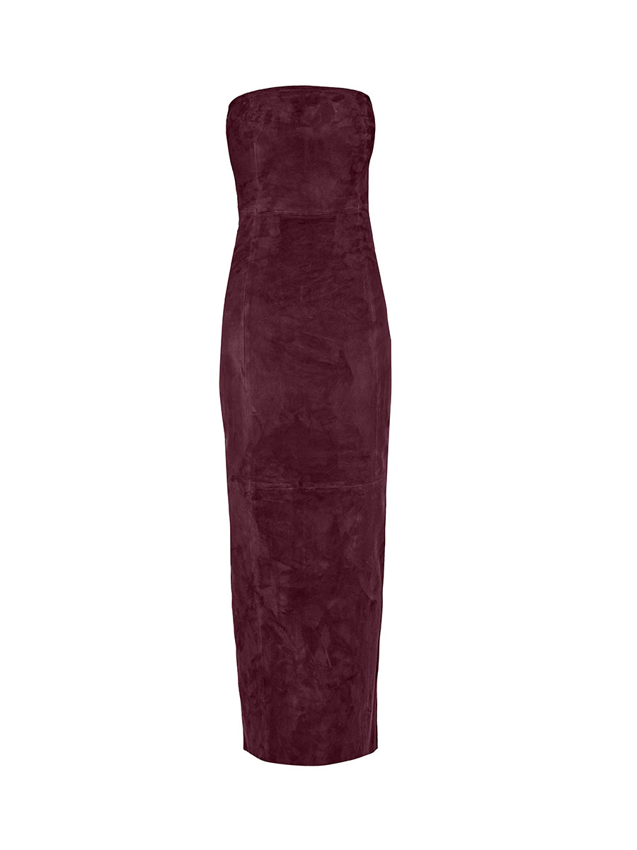 VENUS STRETCH SUEDE DRESS – AS by DF