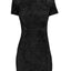 CURVE FORTUNA STRETCH SUEDE DRESS
