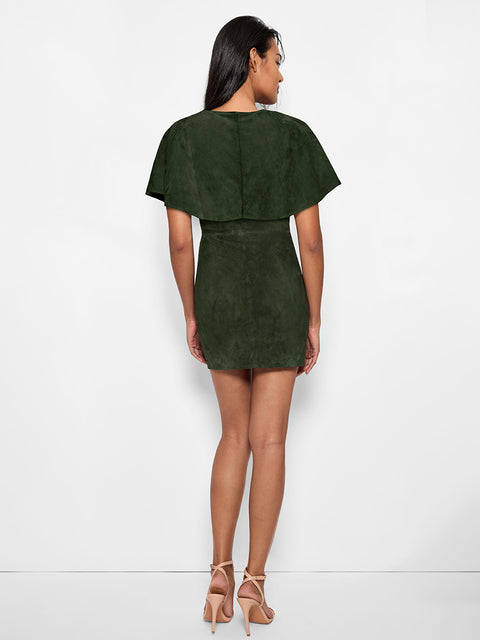 CURVE SELENE STRETCH SUEDE DRESS