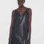 RYDER UPCYCLED LEATHER DRESS
