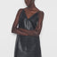 RYDER UPCYCLED LEATHER DRESS