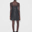 RYDER UPCYCLED LEATHER DRESS