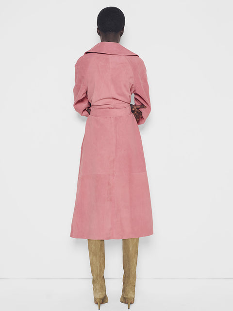 CANDY SUPERSUEDE TRENCH COAT