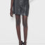 RYDER UPCYCLED LEATHER SKIRT