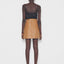 NADINE UPCYCLED LEATHER SKIRT