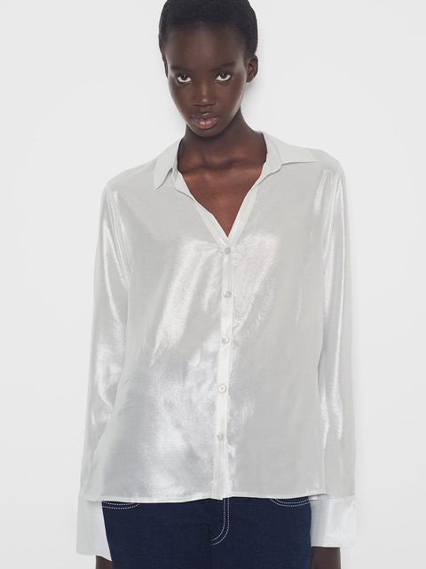 CURVE FROSTED BLOUSE