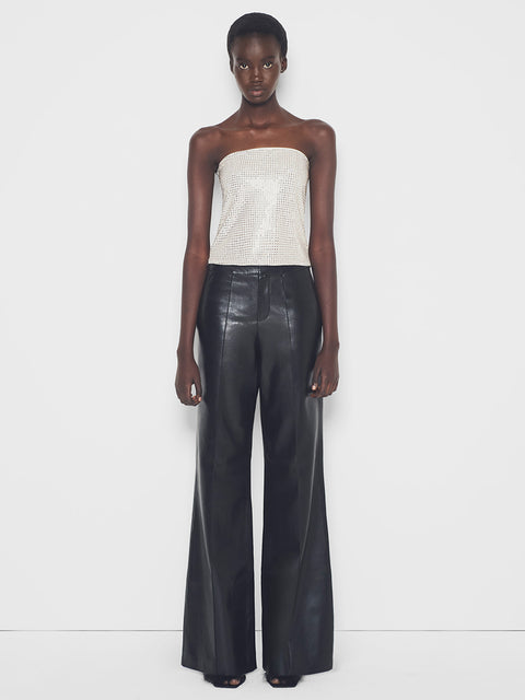 TELL ME LIES RECYCLED LEATHER TROUSER