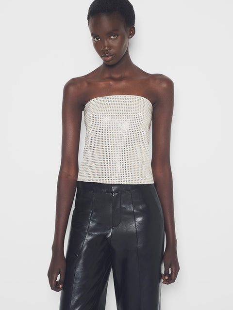 TELL ME LIES RECYCLED LEATHER TROUSER