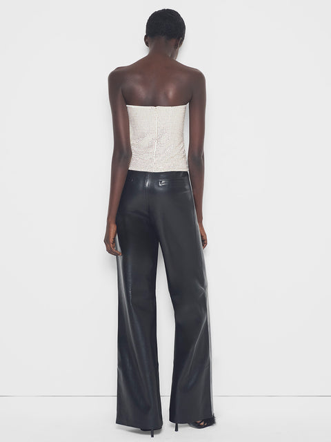 TELL ME LIES RECYCLED LEATHER TROUSER