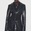 AMOUR RECYCLED LEATHER BLAZER