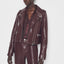 CINDY RECYCLED LEATHER JACKET