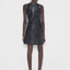 FAITH RECYCLED LEATHER DRESS