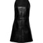 FAITH RECYCLED LEATHER DRESS