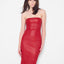 VENUS STRETCH LEATHER DRESS