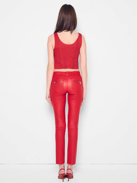 MONROE STRETCH LEATHER PANTS
