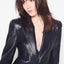 GITANA LEATHER BLAZER