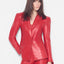 GITANA LEATHER BLAZER