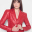 GITANA UPCYCLED LEATHER BLAZER