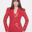 GITANA UPCYCLED LEATHER BLAZER