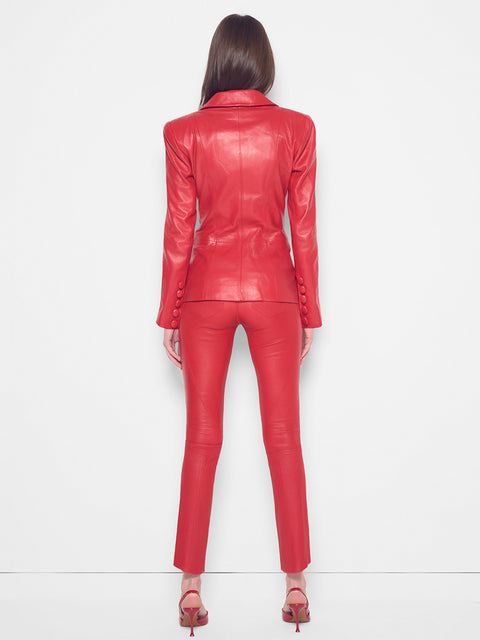 GITANA UPCYCLED LEATHER BLAZER
