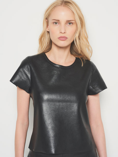 NEW GUARD LEATHER TEE