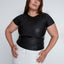 CURVE BRANDO STRETCH LEATHER TEE